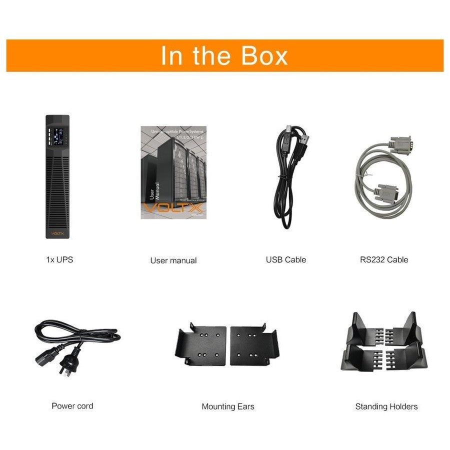 VoltX UPS 1000VA 1000W LiFePO4 Battery Charger