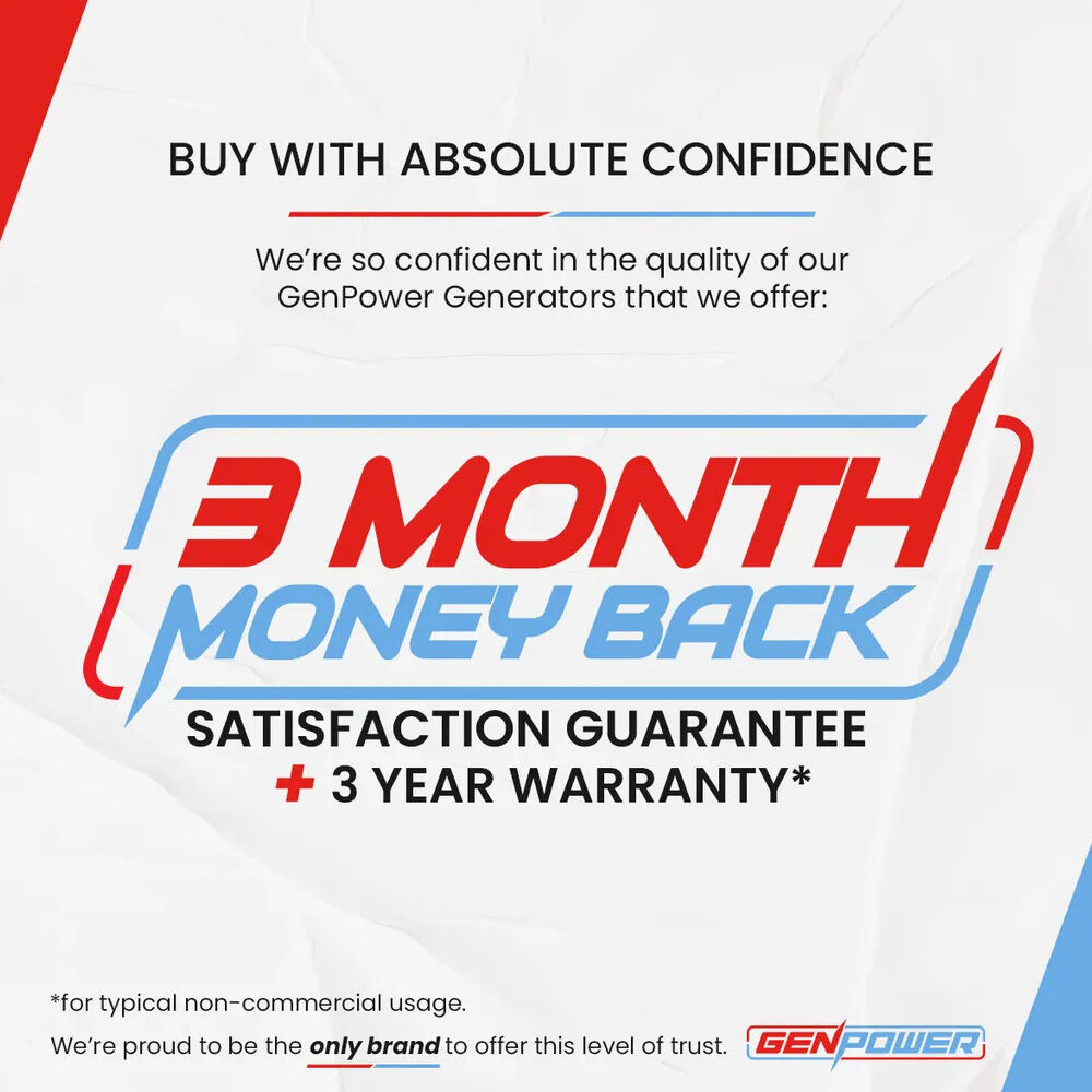 GENPOWER 4.7kW Inverter Generator