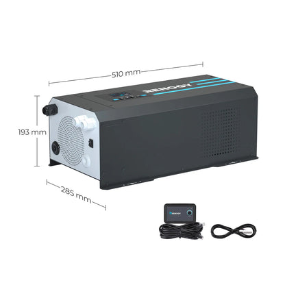 Renogy CORE 12V 2000W Pure Sine Wave Inverter Charger&nbsp;