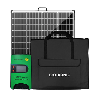 Exotronic 24V 200W Portable Folding Solar Panel