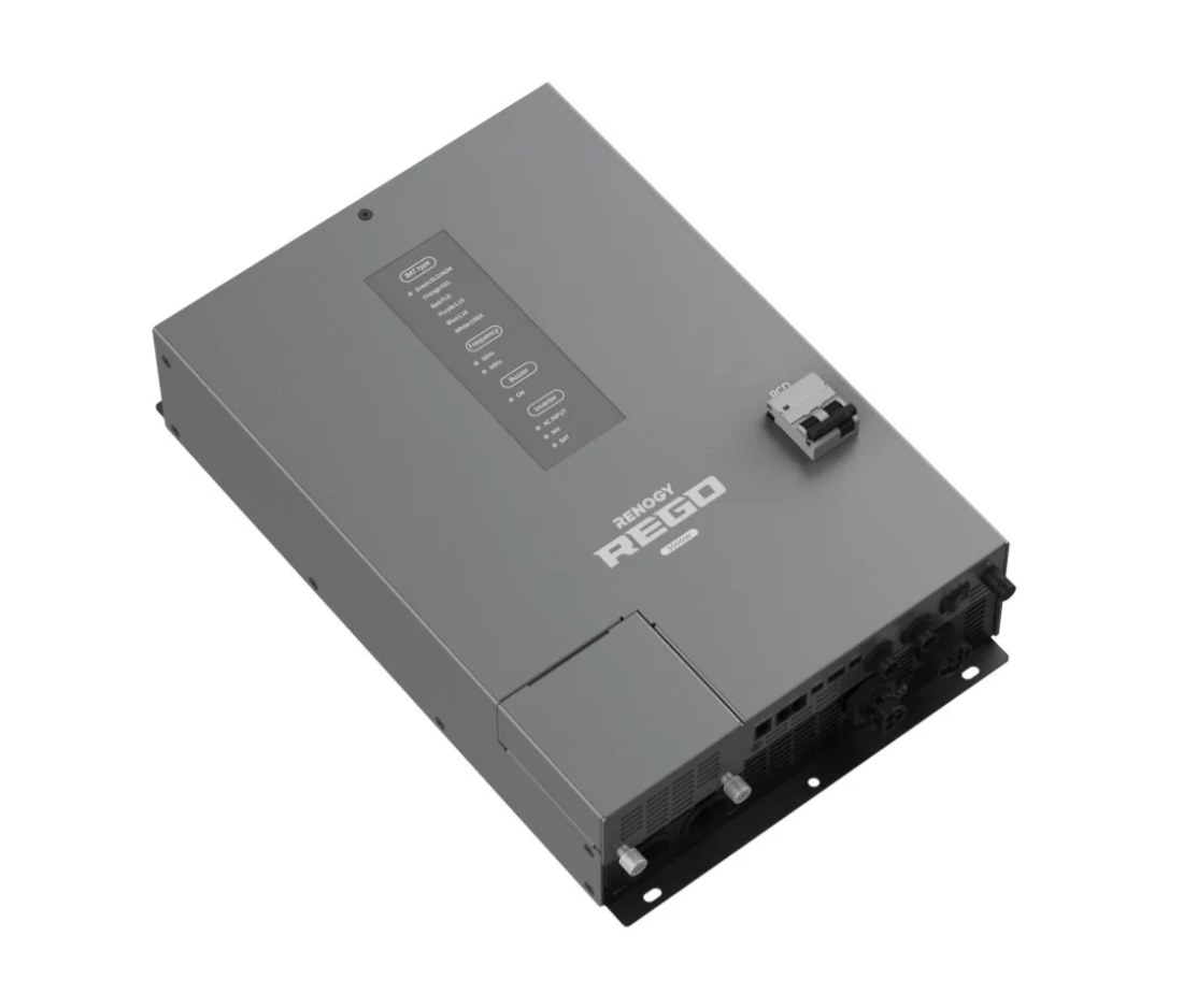 Renogy REGO 12V 3000W HF Pure Sine Wave Inverter Charger – 240VAC