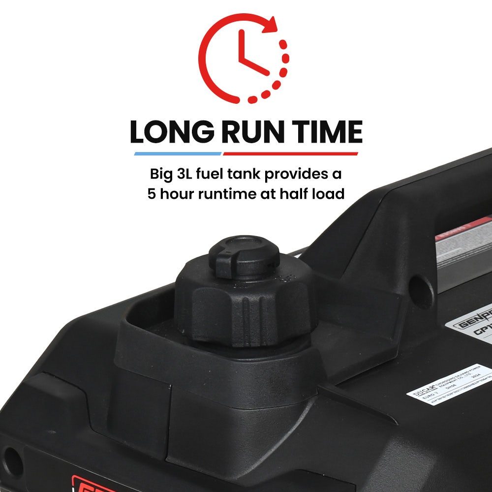 GENPOWER 1.2kW Inverter Generator