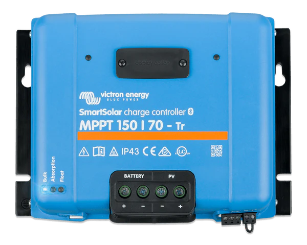 Victron 12/24/48V 70A SmartSolar MPPT 150/70-Tr Bluetooth Solar Charge Controller