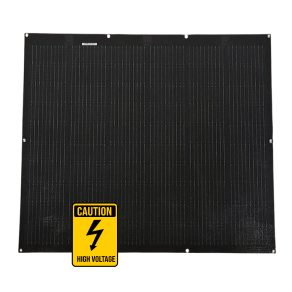 Sunman eArc 200W Black Square Flexible Solar Panel
